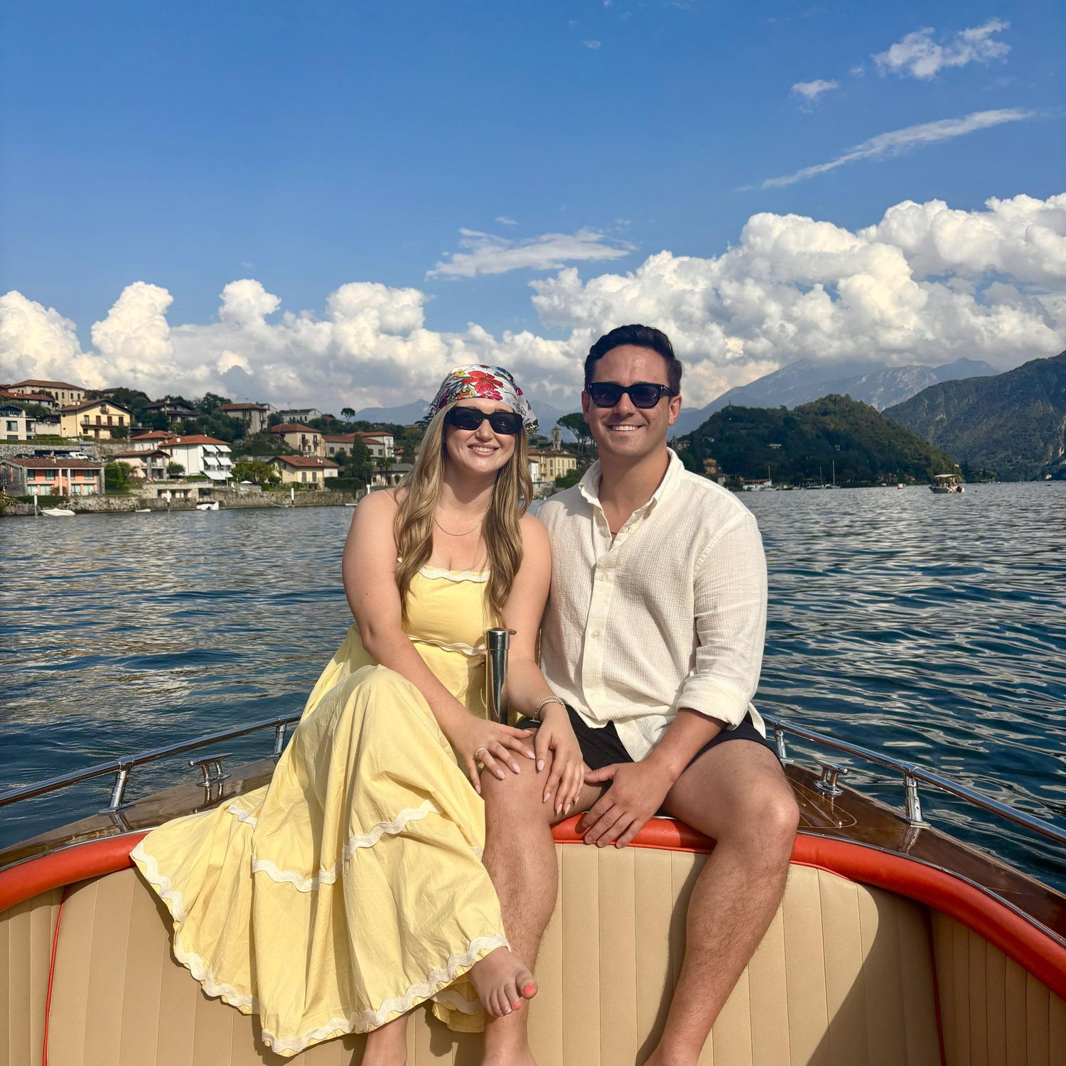 Lake Como, Italy boat tour!