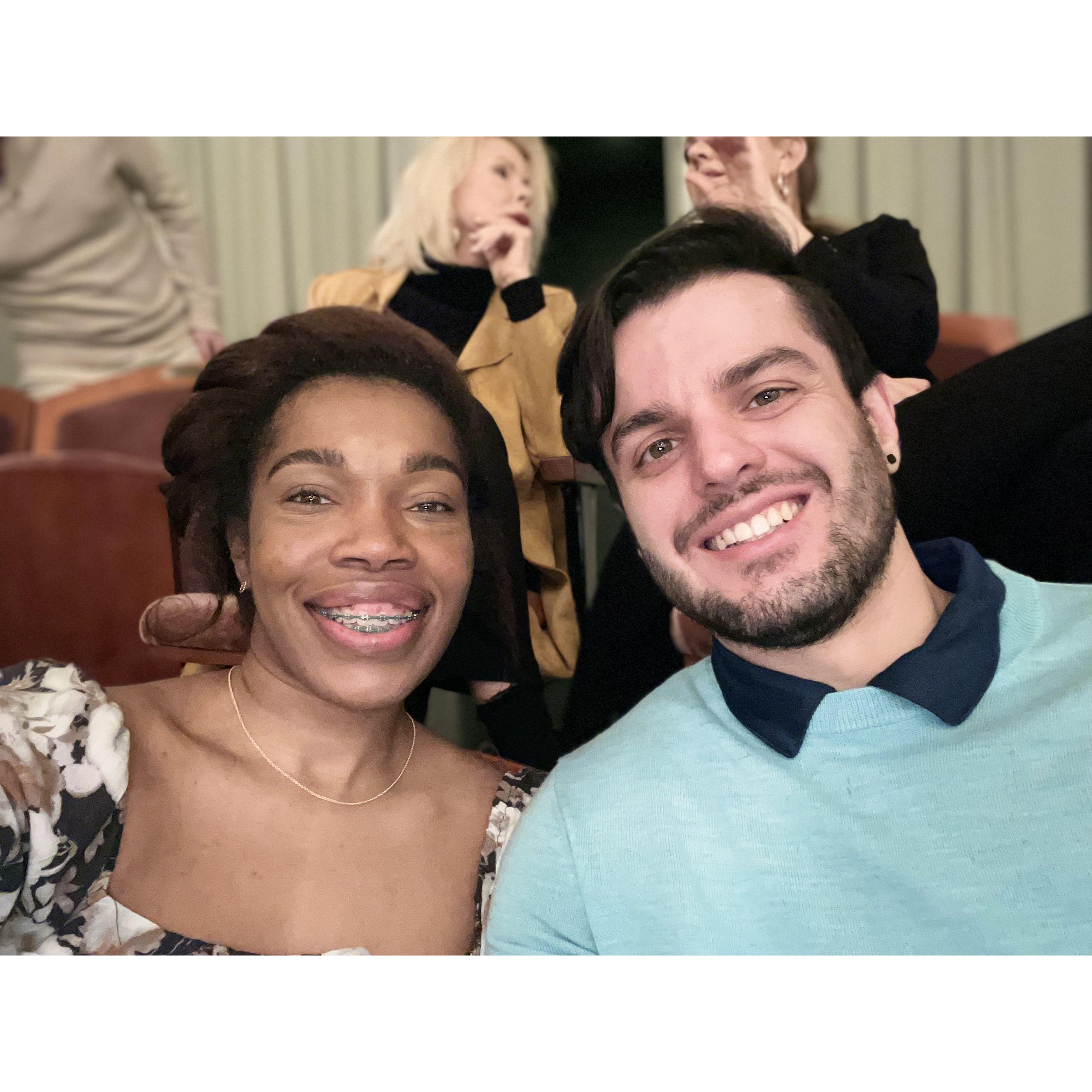 I love the symphony and that's where he took me for a surprise Valentine's date.