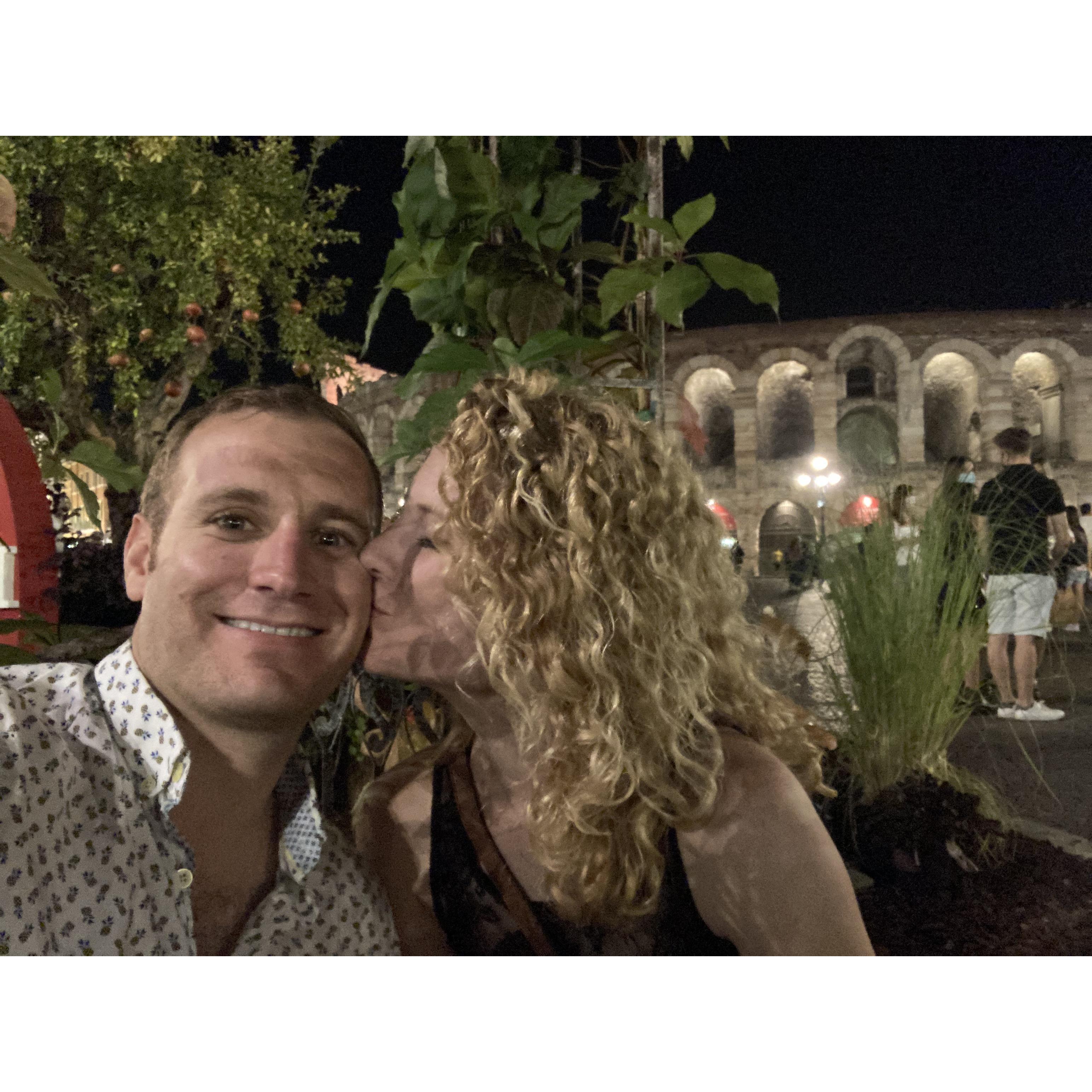 Fall 2020 Verona, Italy (masks and social distancing included)
