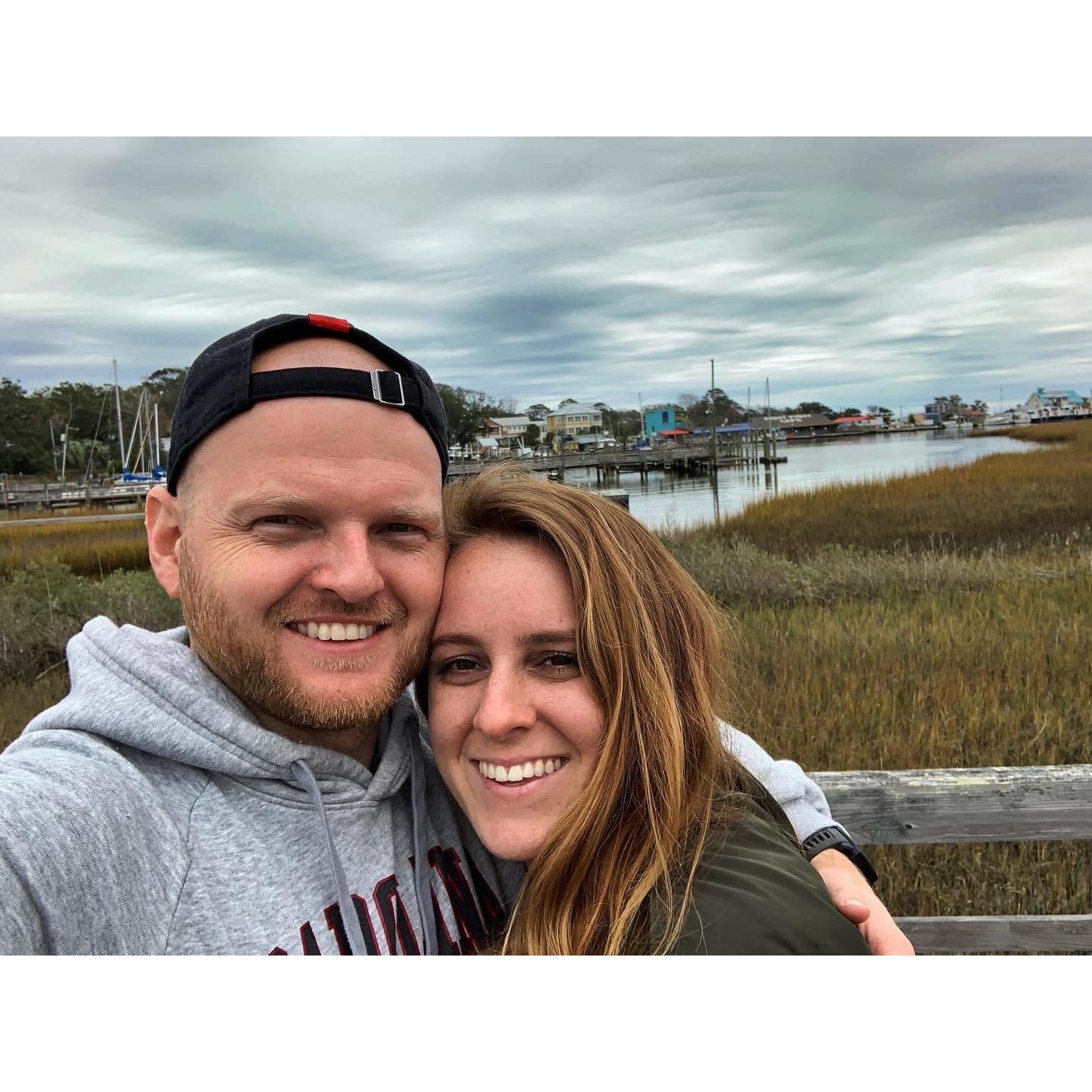 Exploring Southport, NC.