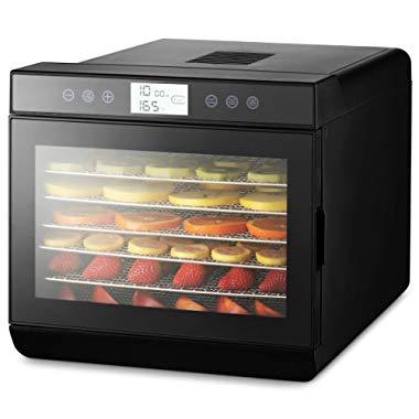 Magic Mill Food Dehydrator Machine - Digital Adjustable Timer | Temperature  Control | Keep Warm Function | Dryer for Jerky, Herb, Meat, Beef, Fruit