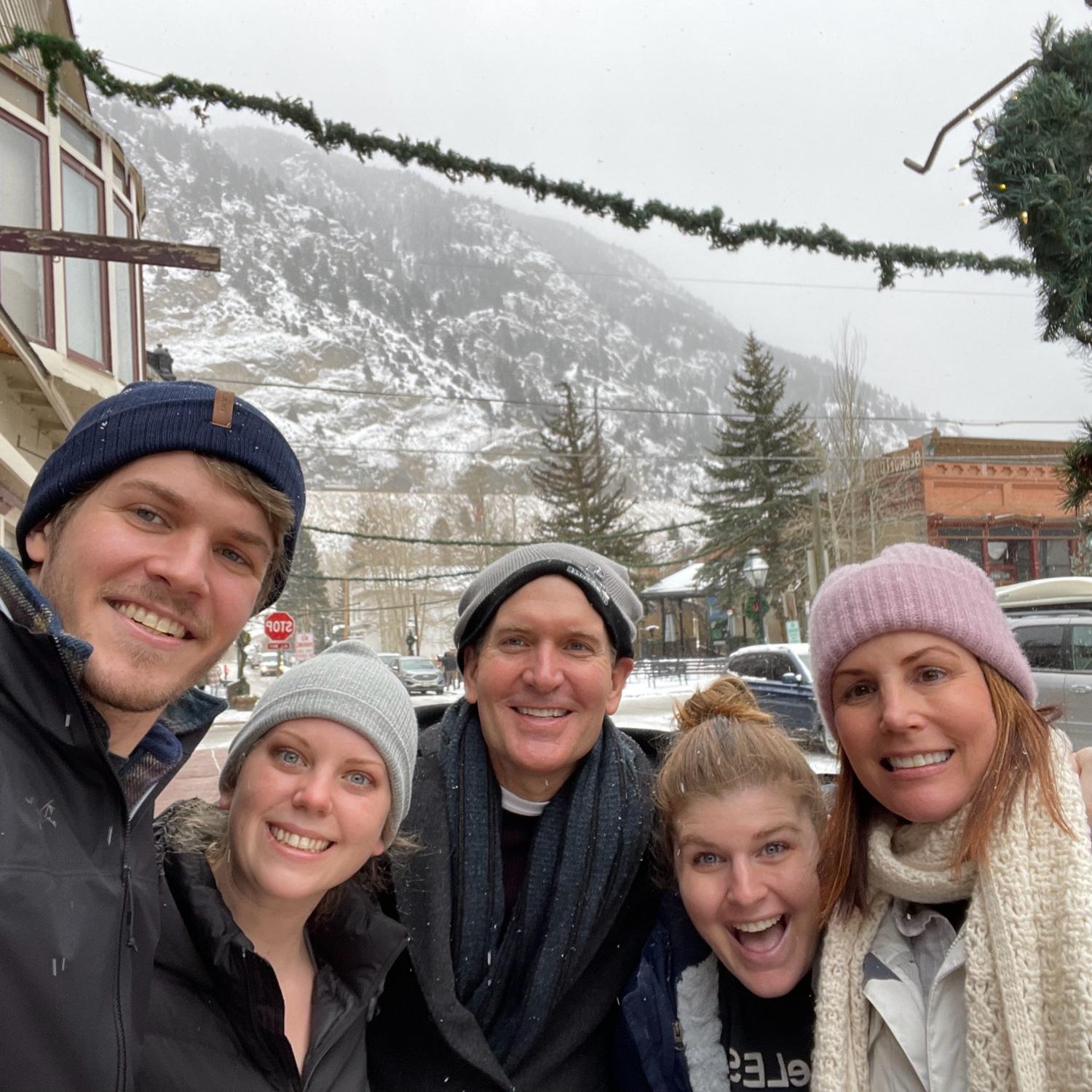 Georgetown with Philip’s parents and sister - December 2021