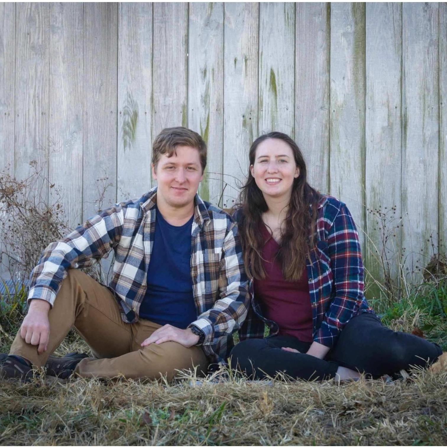 On Casey's stepdad's family farm in fall of 2020