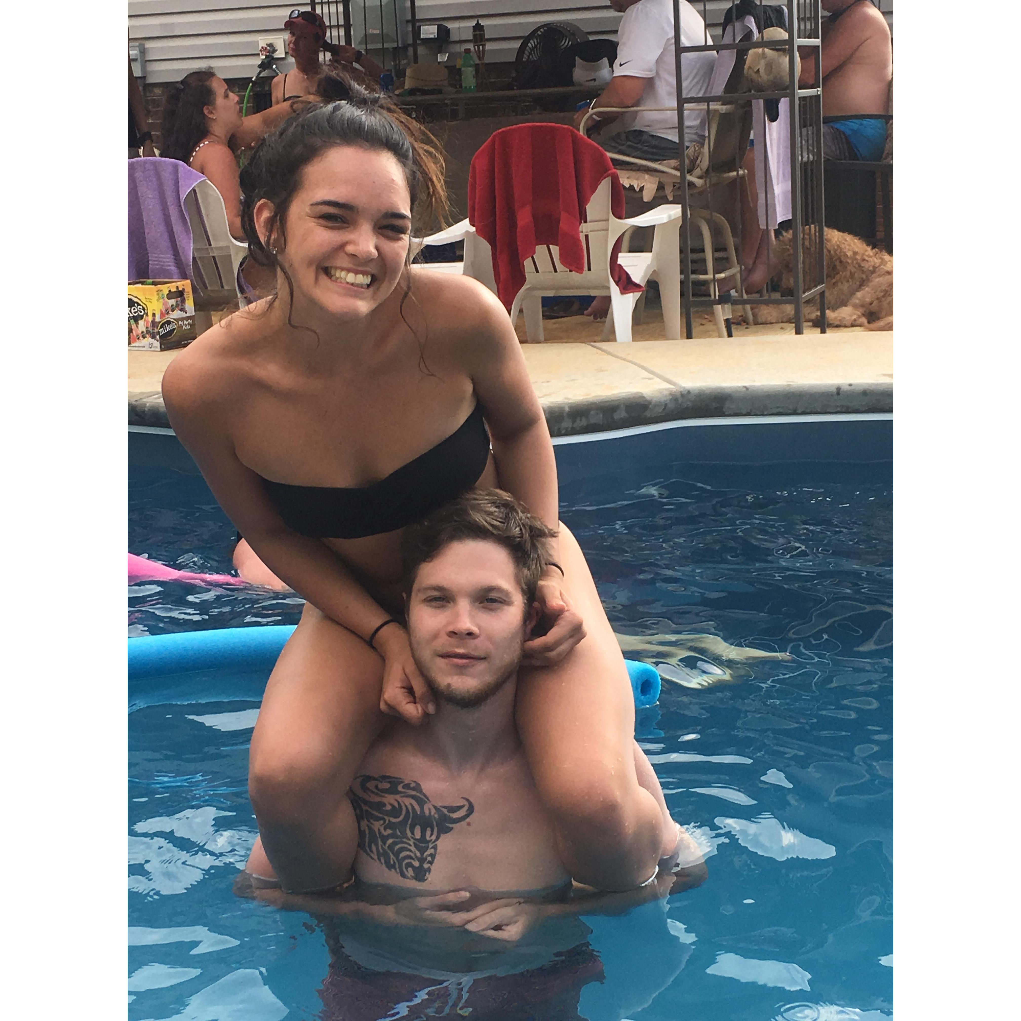 All the fun we have at Uncle Mark’s and Brandy’s