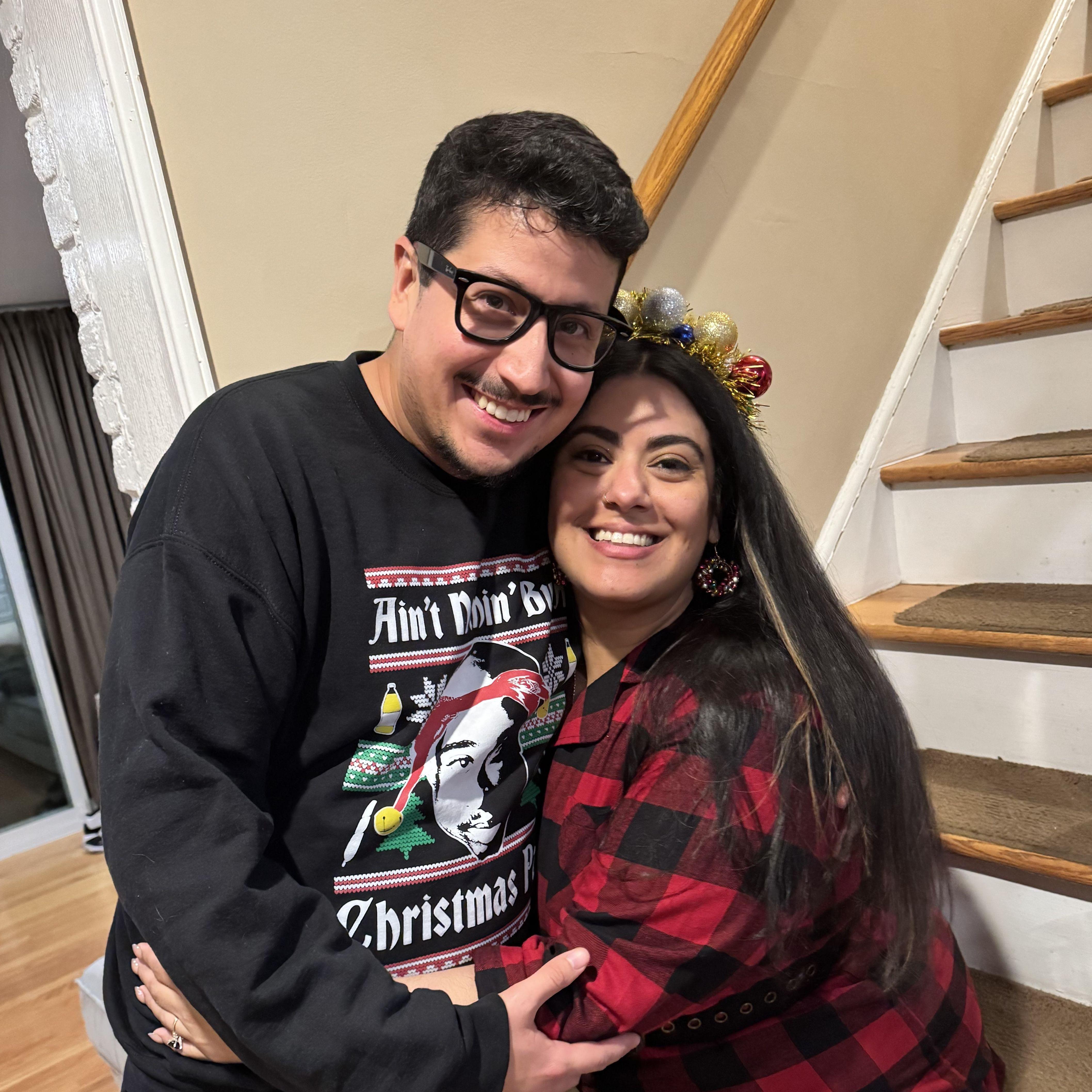 Our most recent Christmas together (2024)