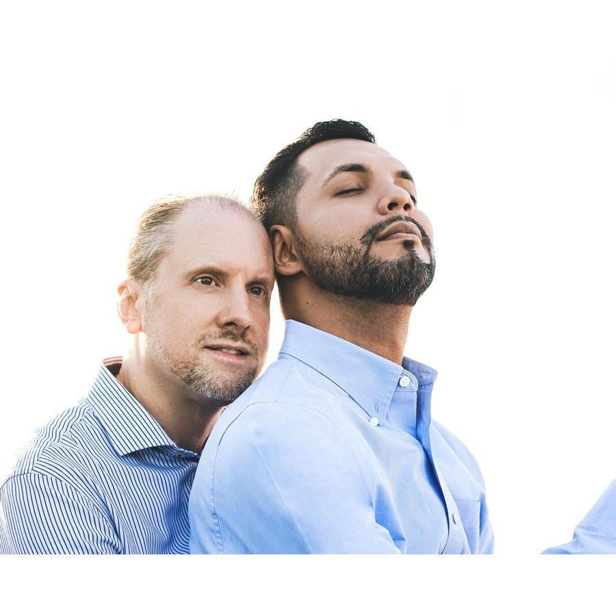 An anniversary photo shoot of Pedro and Jon
