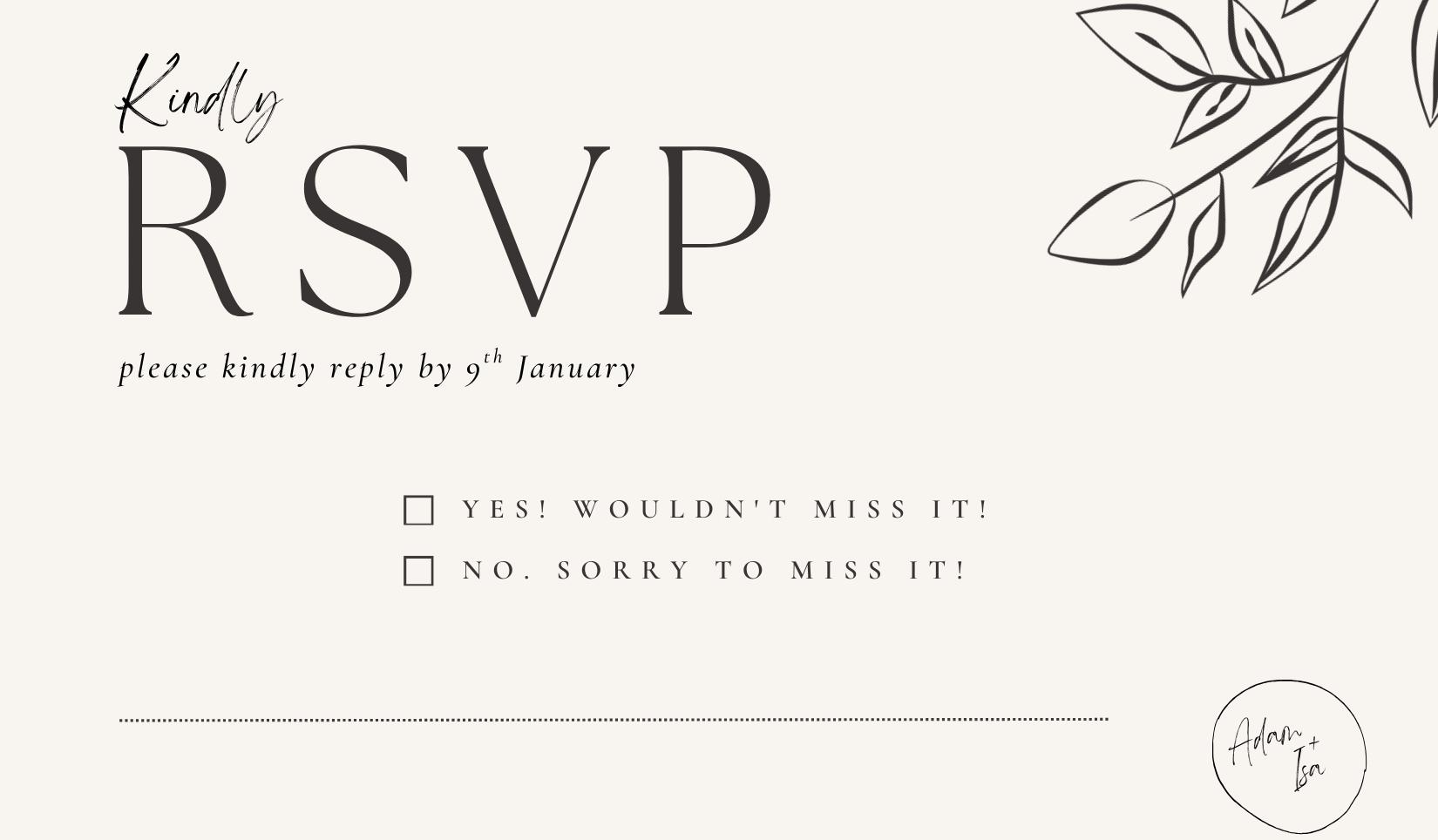 The Wedding Website of Adam Knox and Isa Incaque