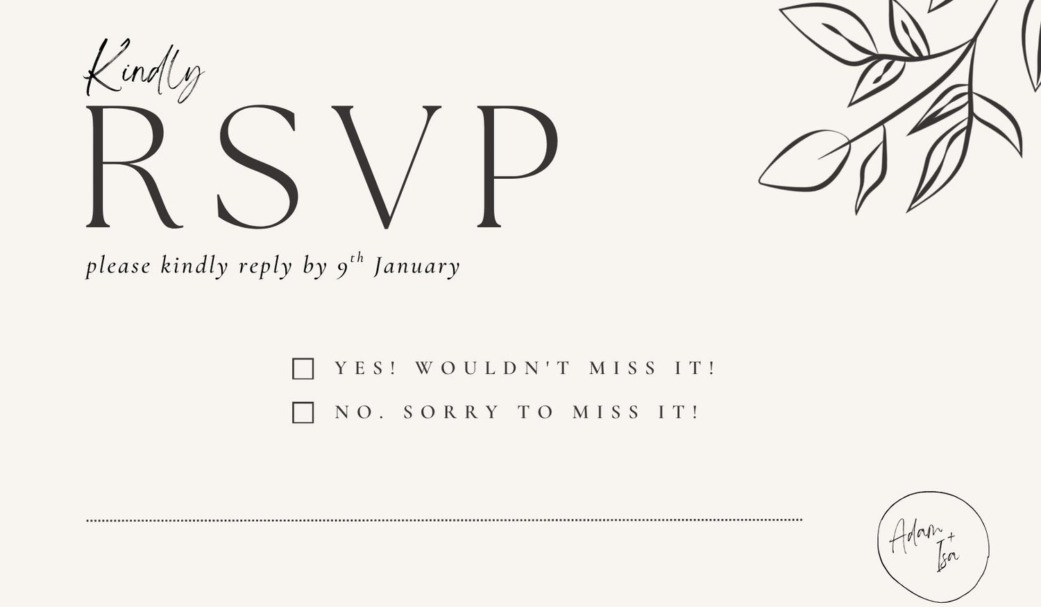 The Wedding Website of Adam Knox and Isa Incaque