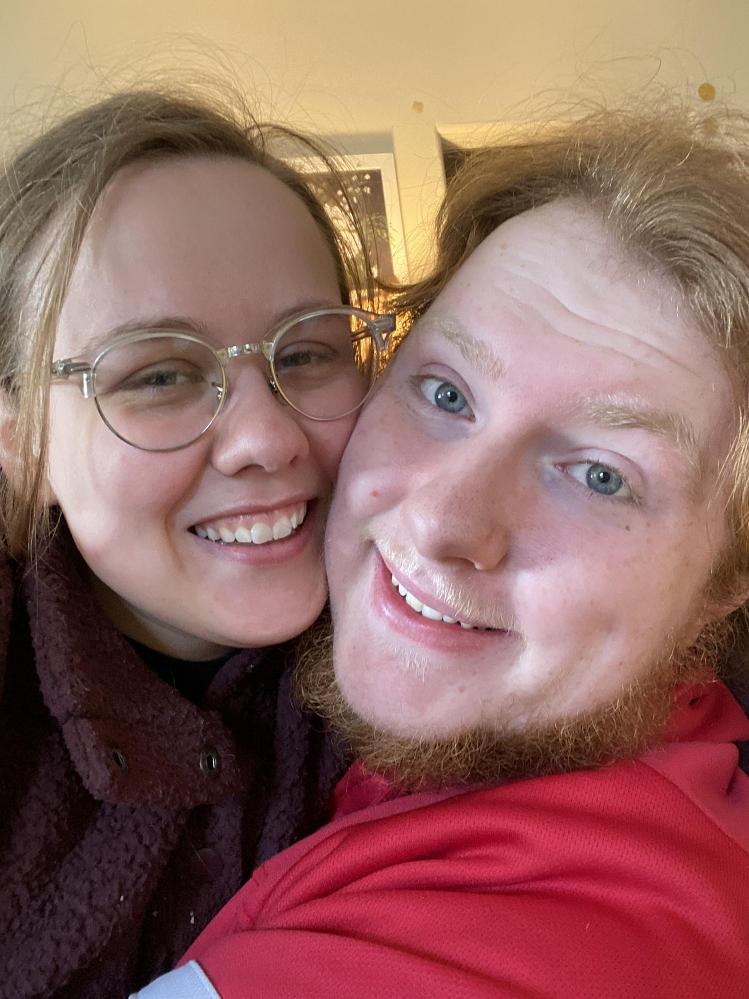 All smiles together at home. January 19, 2020