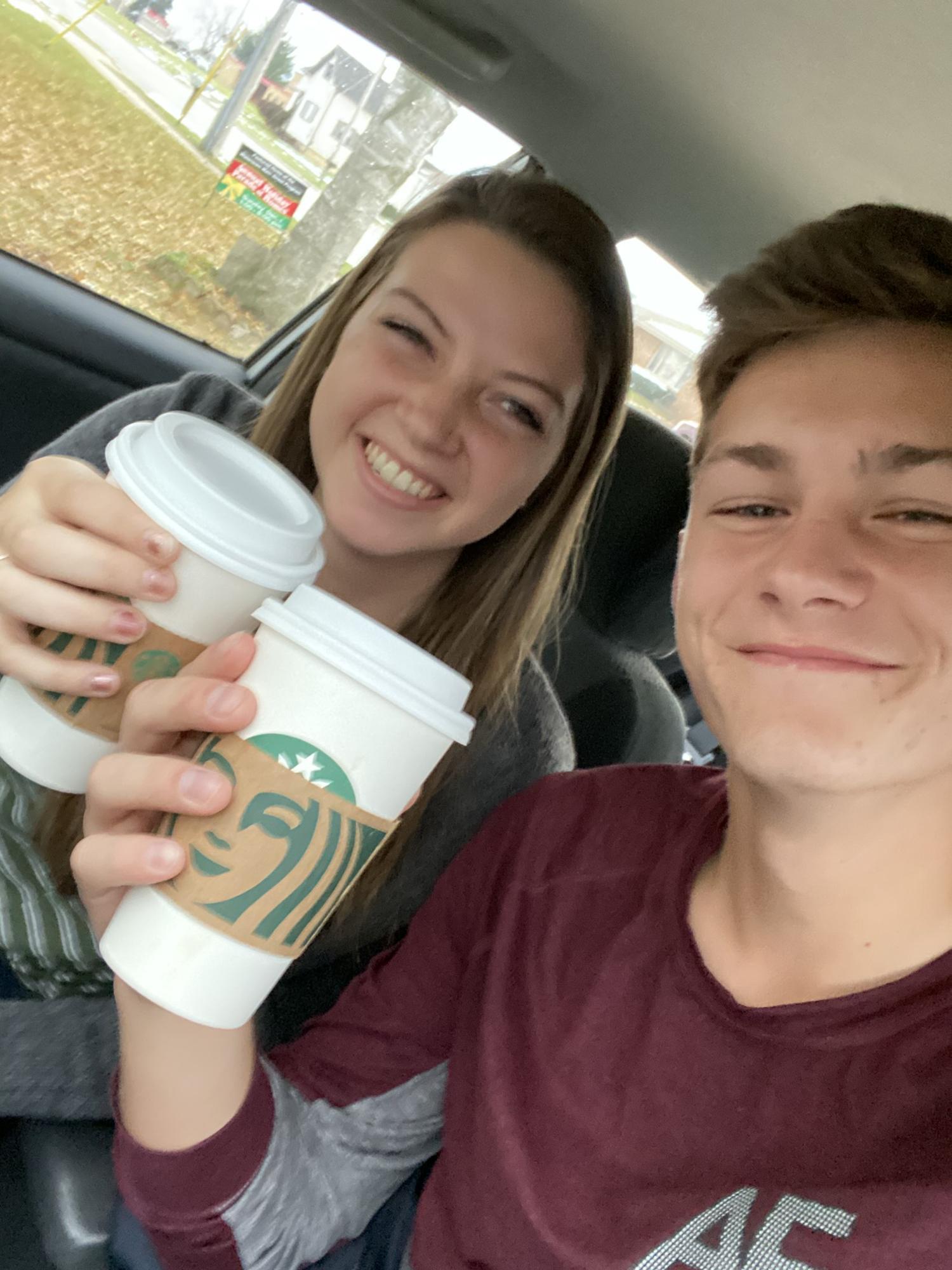 Our first date as officially “hanging out” 🤪