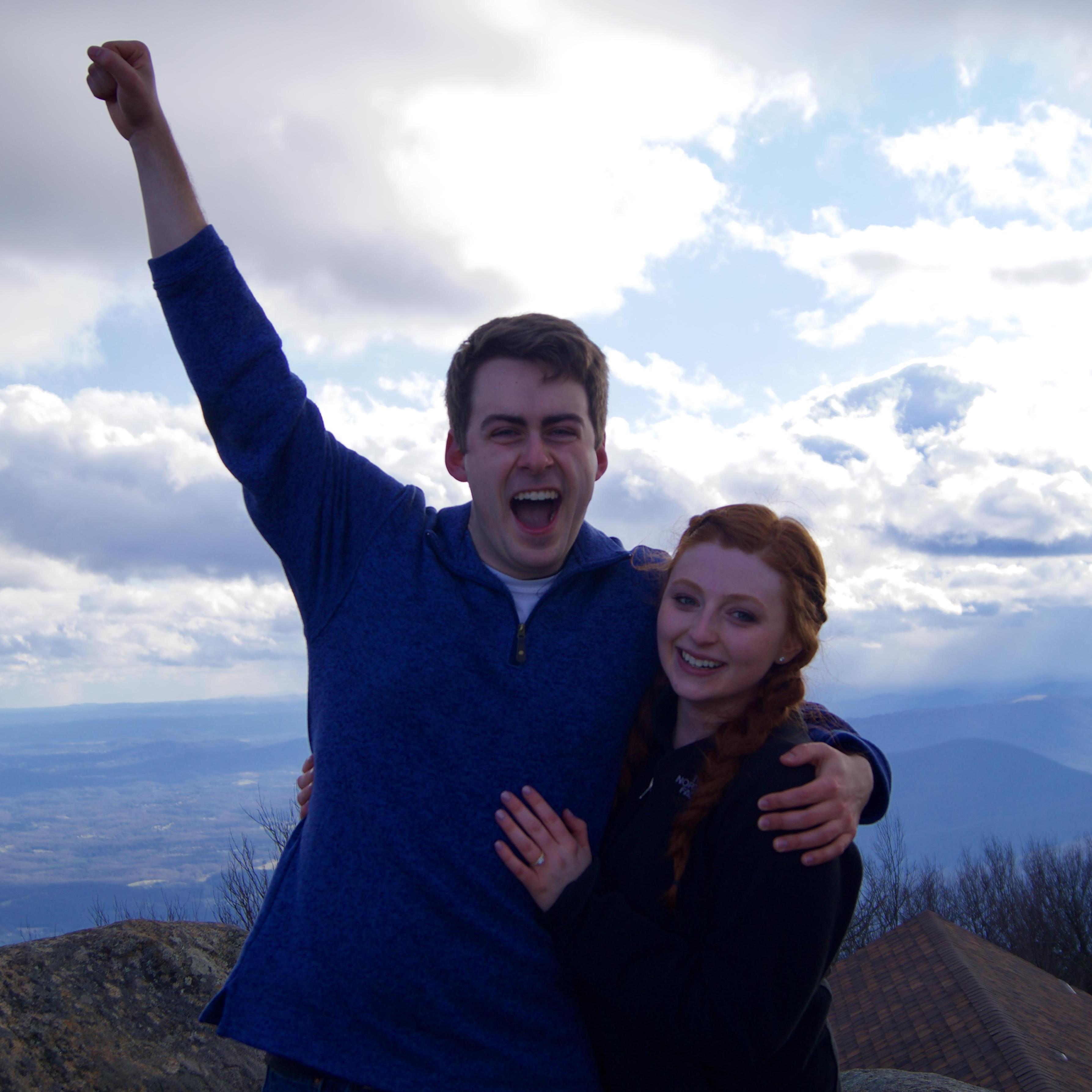 Victory!! She said YES!!! Woop woop!