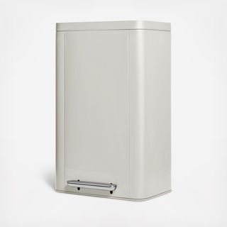 Durable Rectangular Step Trash Can