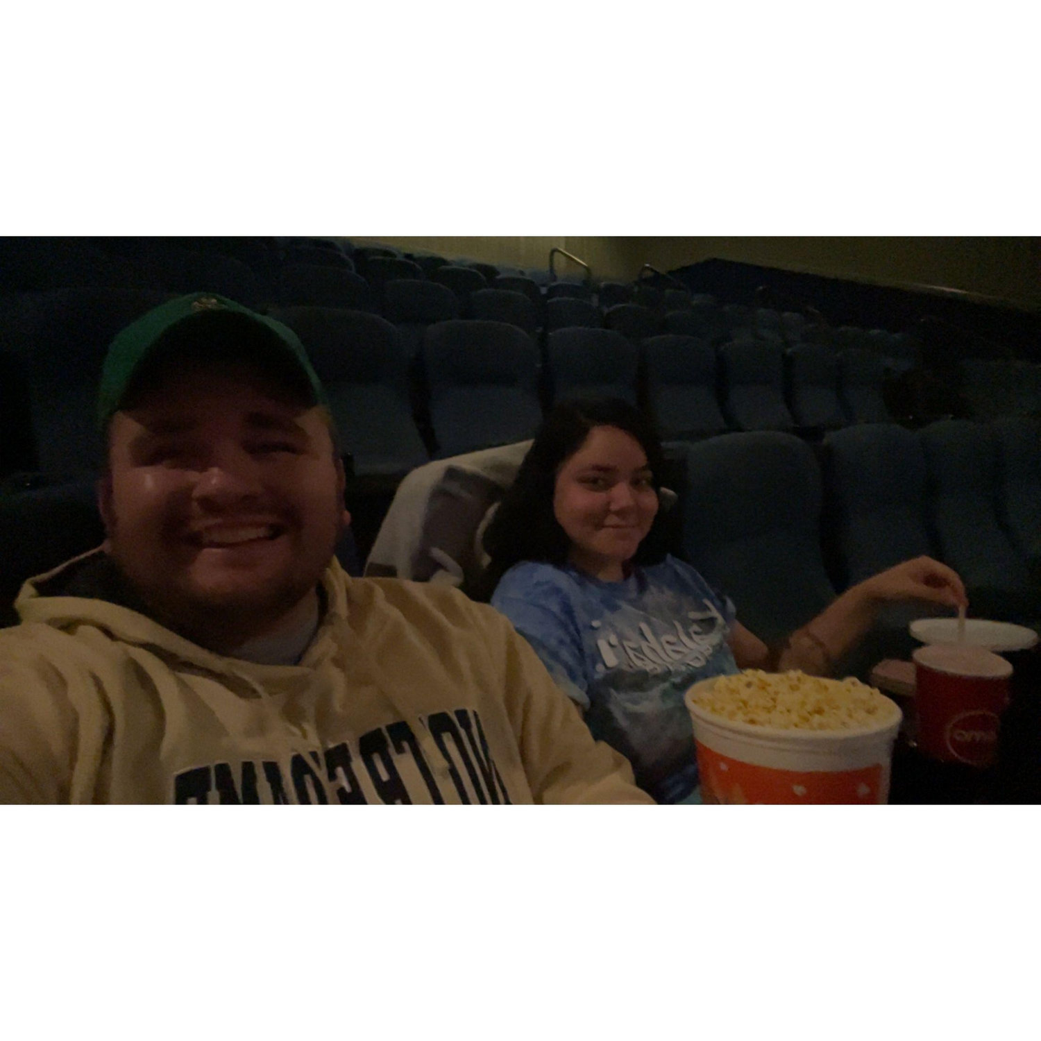 We love our movie dates!