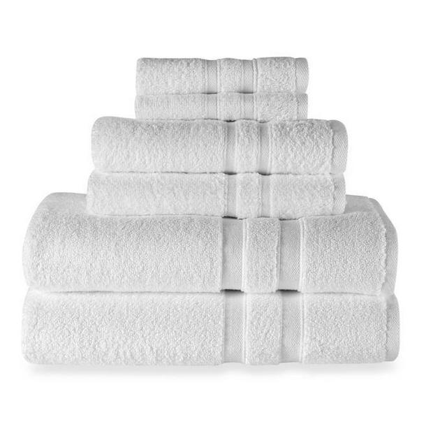 Wamsutta® Ultra Soft 6-Piece Bath Towel Set in White