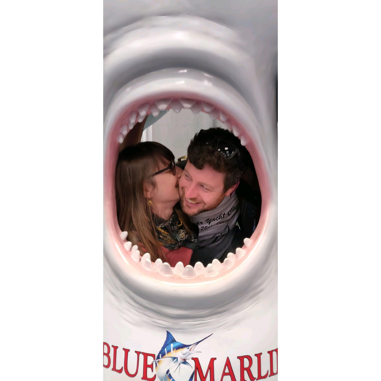 In the mouth of a shark! (Jan 2020)