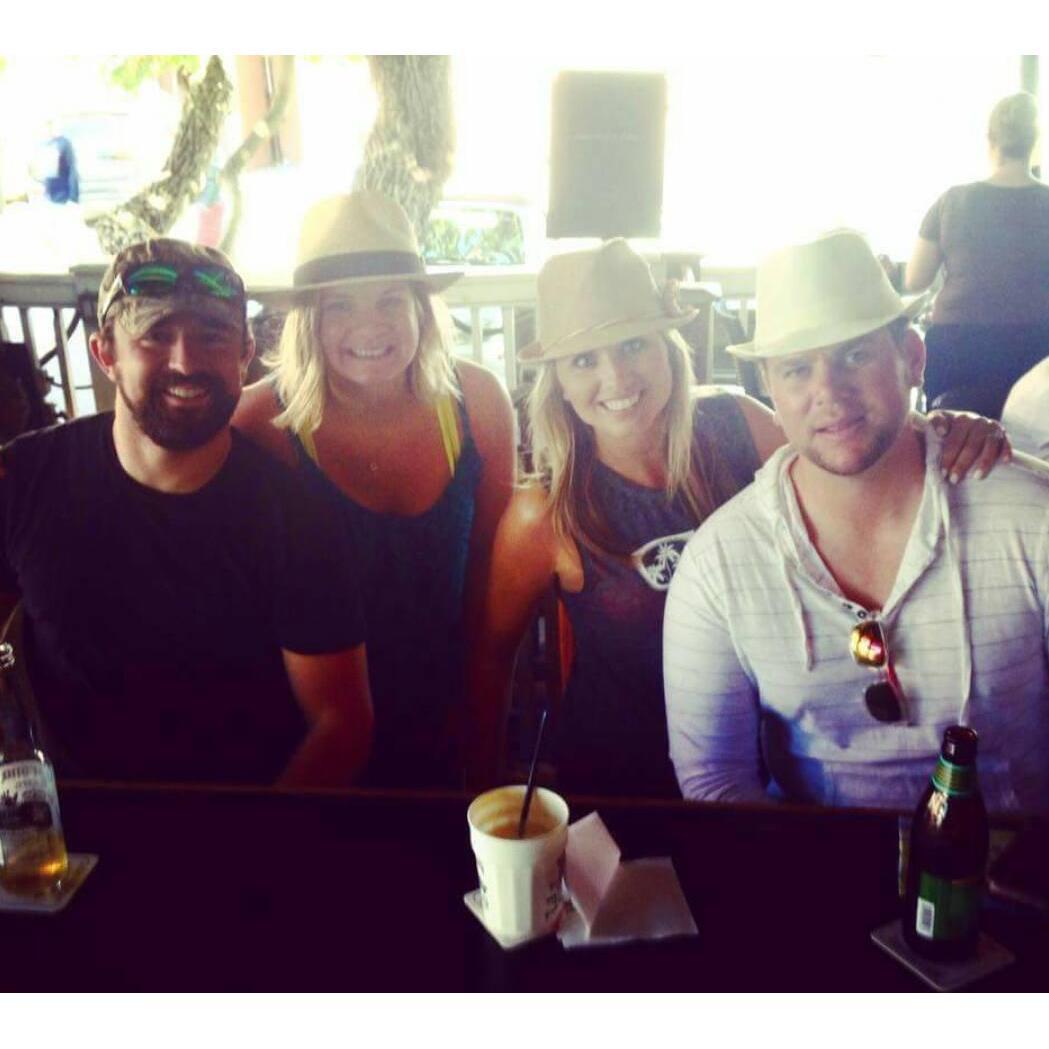 Day drinks at Hogs Breath in Key West!