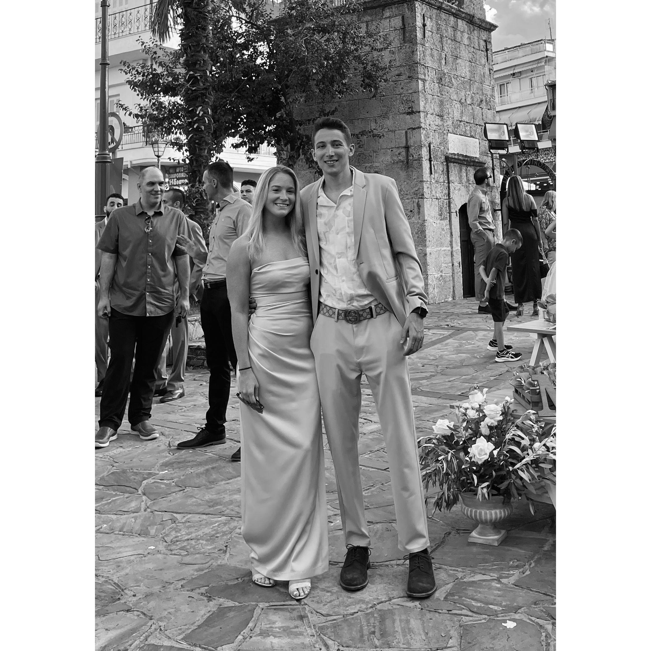 Litochoro, Greece for a beautiful wedding. July 2022