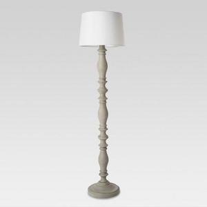 Turned Floor Lamp - Gray - Threshold™