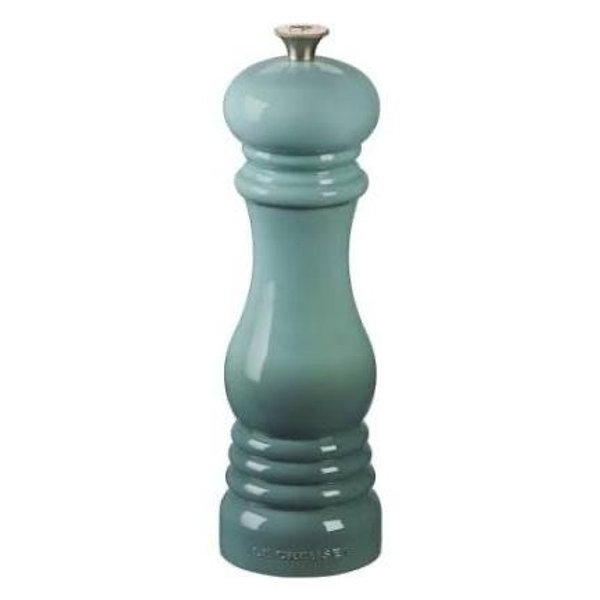 Le Creuset Pepper Mill, 8" x 2 1/2", Sea Salt
