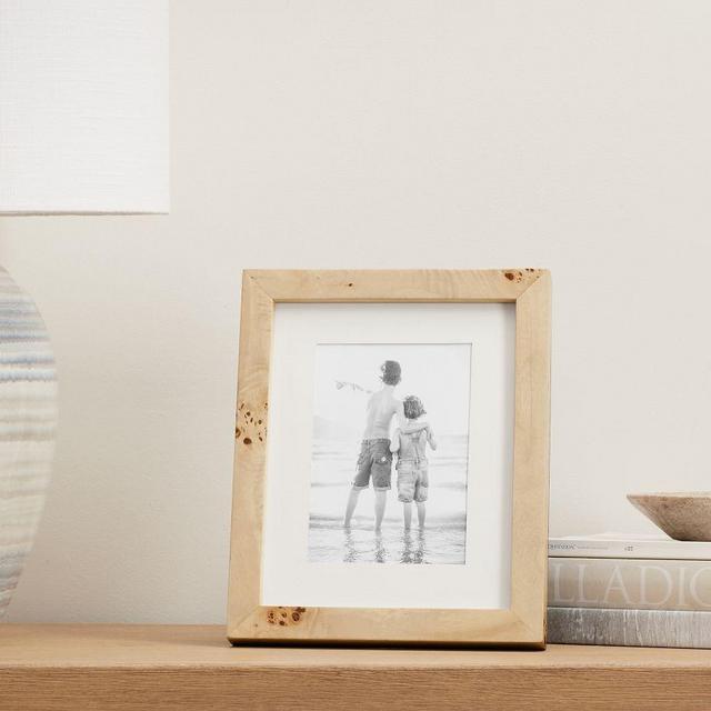 Burlwood Gallery Frames, 9"x11" Overall (4"x6", 5"x7" Opening)