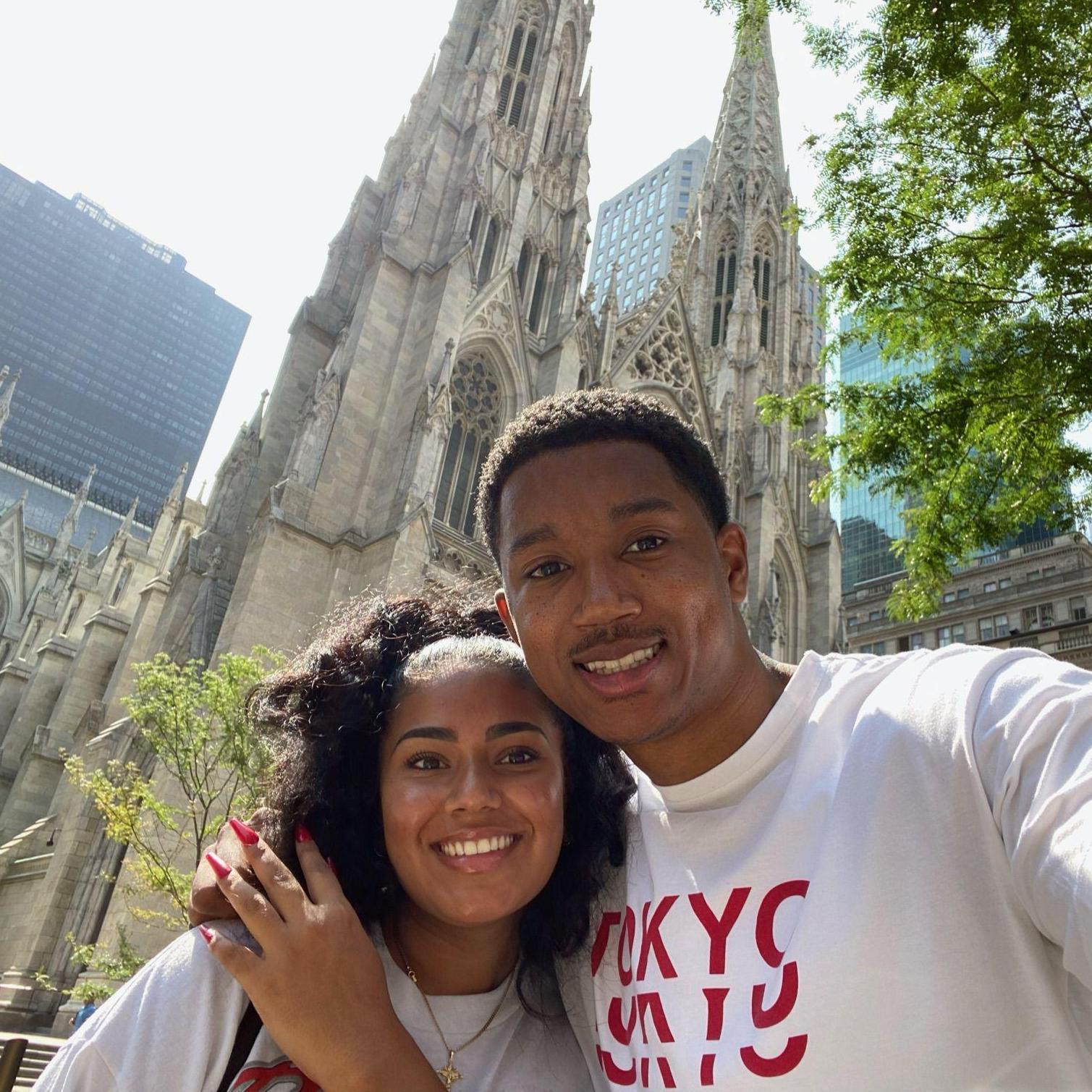 Visiting the famous St. Patrick's Cathedral & giving prayers - NYC, August 2021.