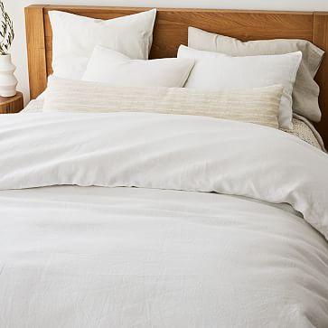 West Elm European Flax Linen Duvet Cover