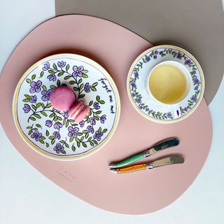 Deco Oval Placemat, Set of 2