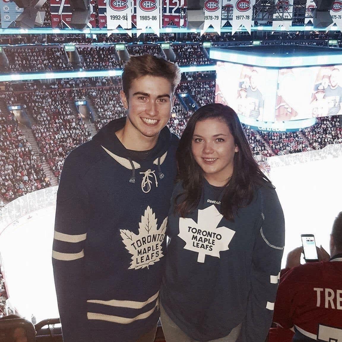 Molly's First Leafs Game 2017