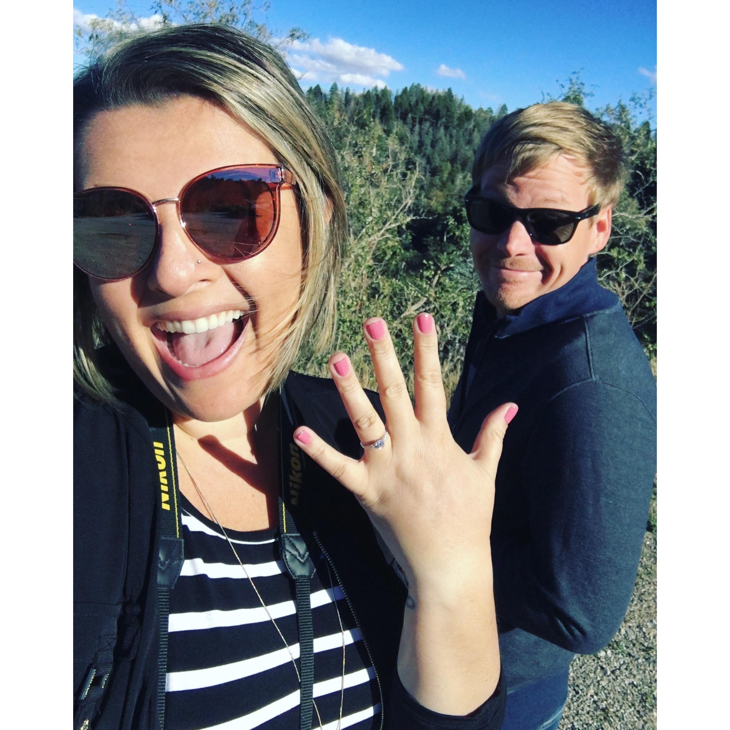 I said yes! Vista Bonita, NM. 10-6-18.