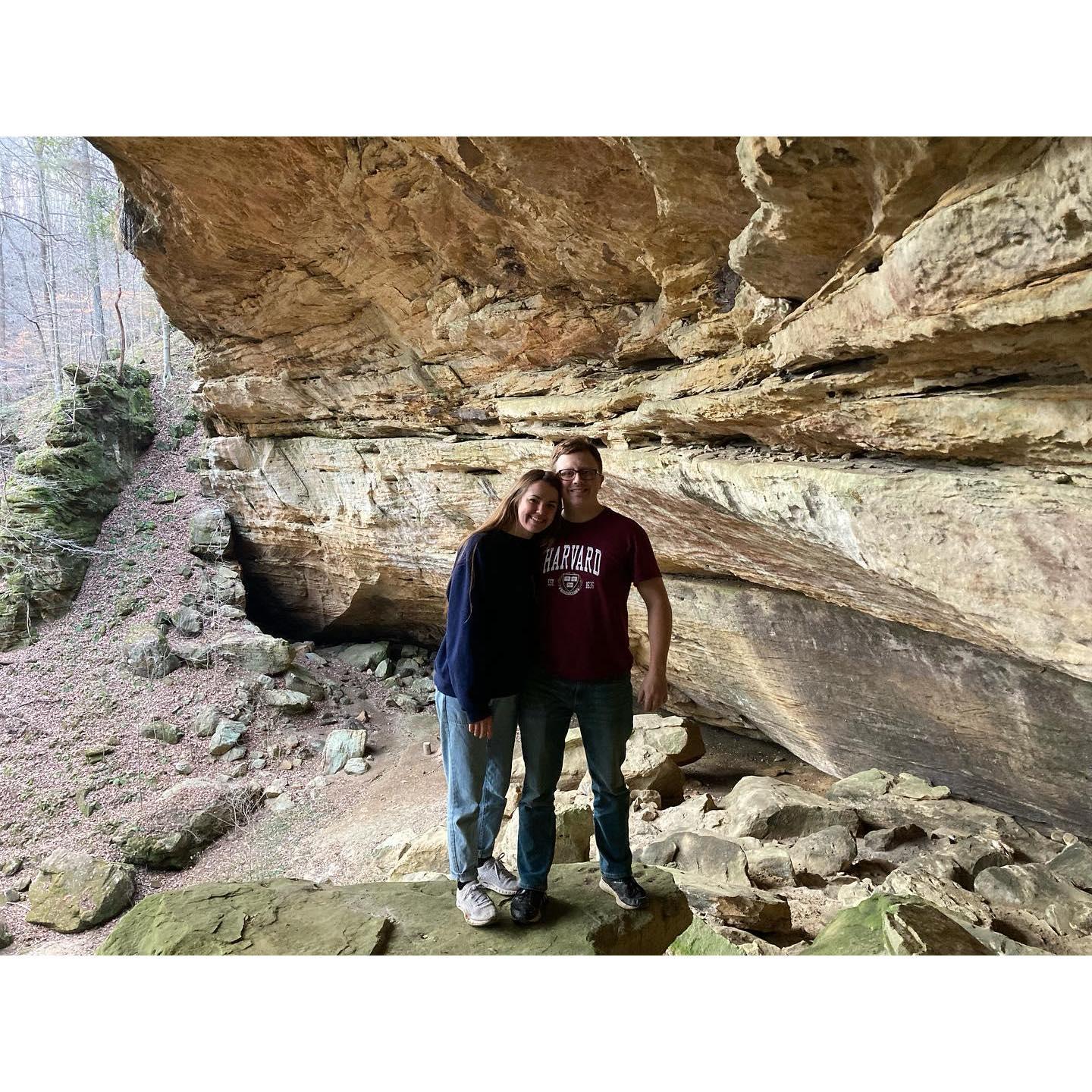 Josh and I love going for walks in nature and exploring God's magnificent creation! We also enjoy exploring new towns and places as well as visiting (and revisiting) parks and historical sites!