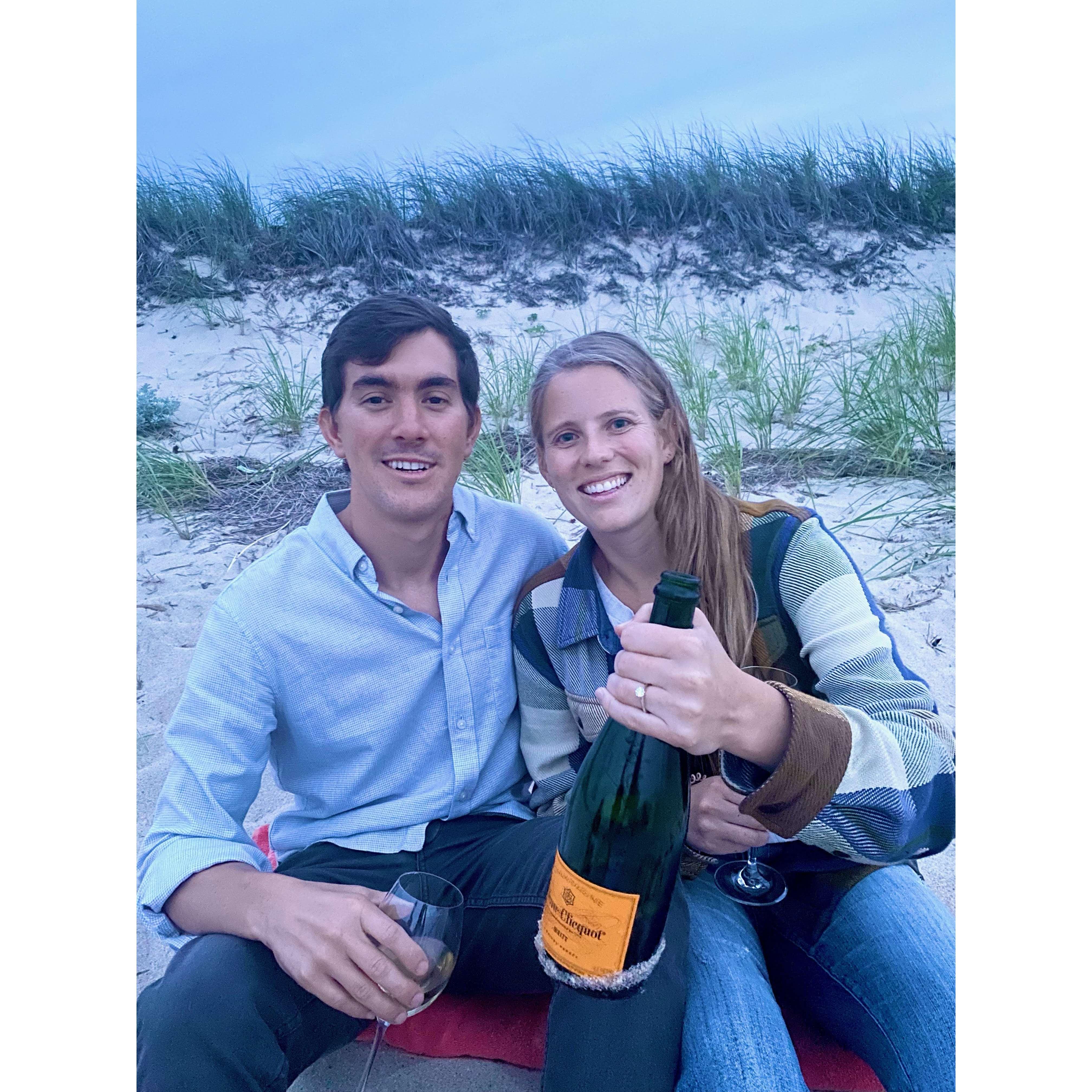 our engagement :) Cape Cod, August '21