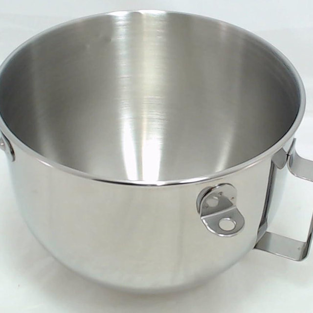 KitchenAid 5 Quart Polished Stainless Steel Mixing Bowl (ONLY to fit KG 5-Quart KitchenAid Bowl-Lift Stand Mixers)