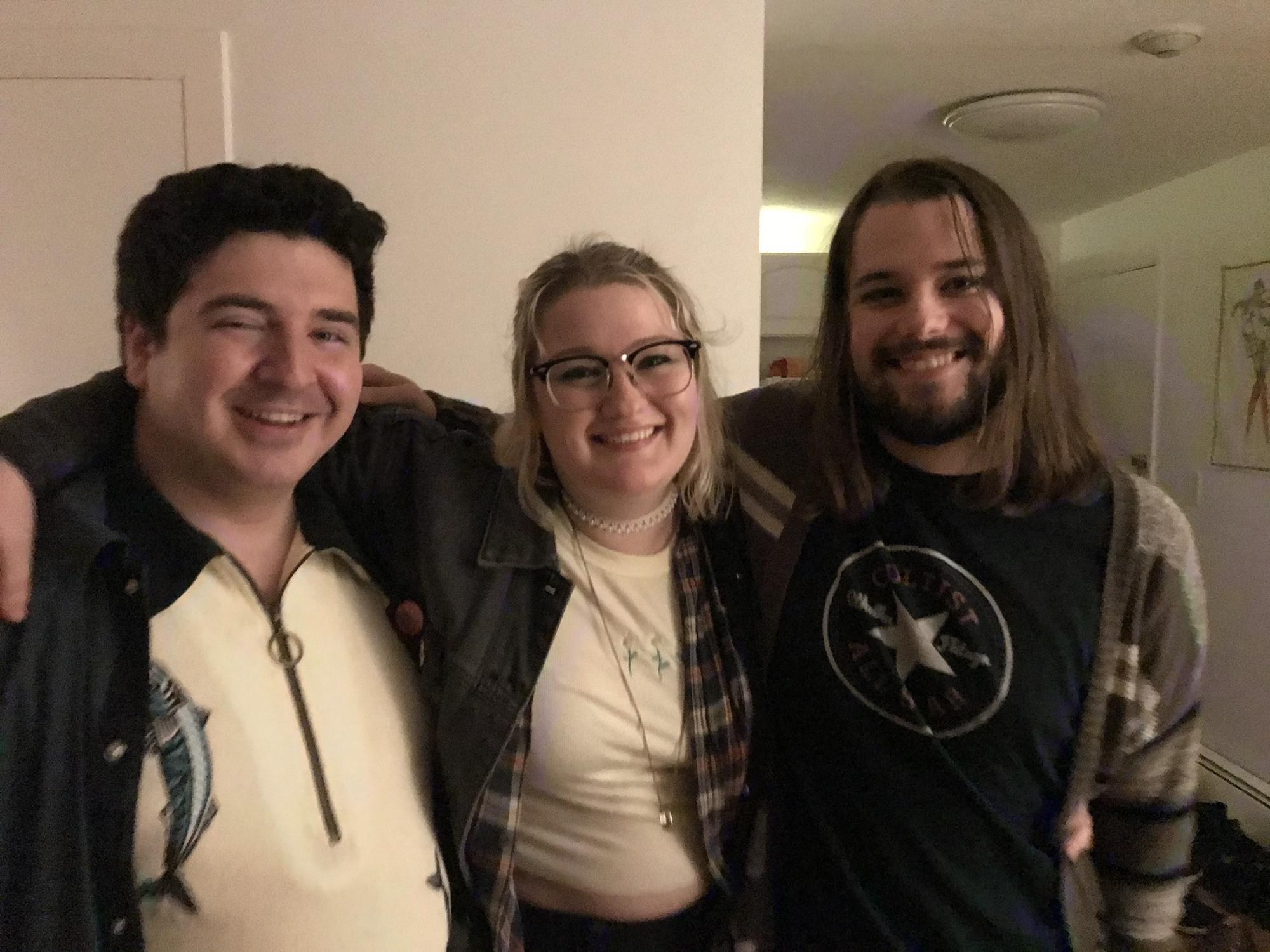 Sam, Stephanie, and Declan