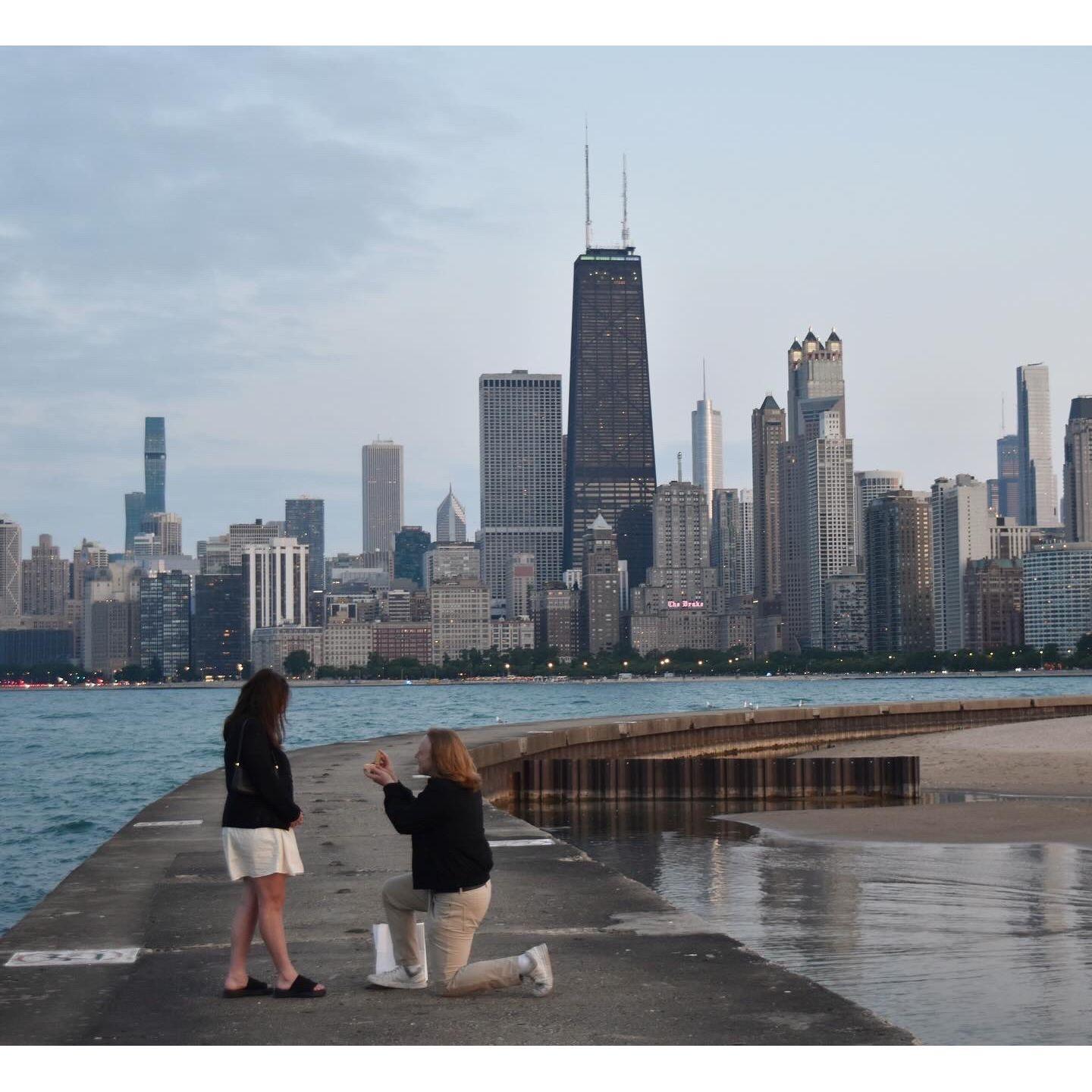 Our friends Izzy and Alex snapped this shot!