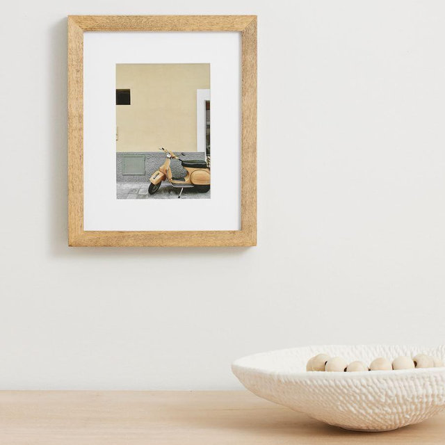 Wood Gallery Frame, 9"x11" Overall (4"x6", 5"x7" Opening) - Natural