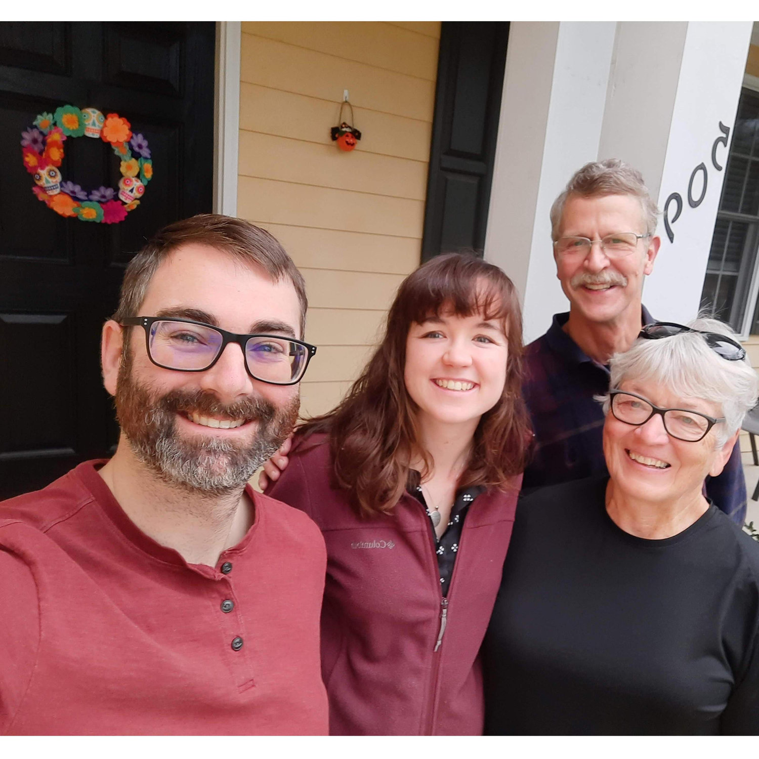 Hosting Mackenzie's dad and her aunt at our place in NC
