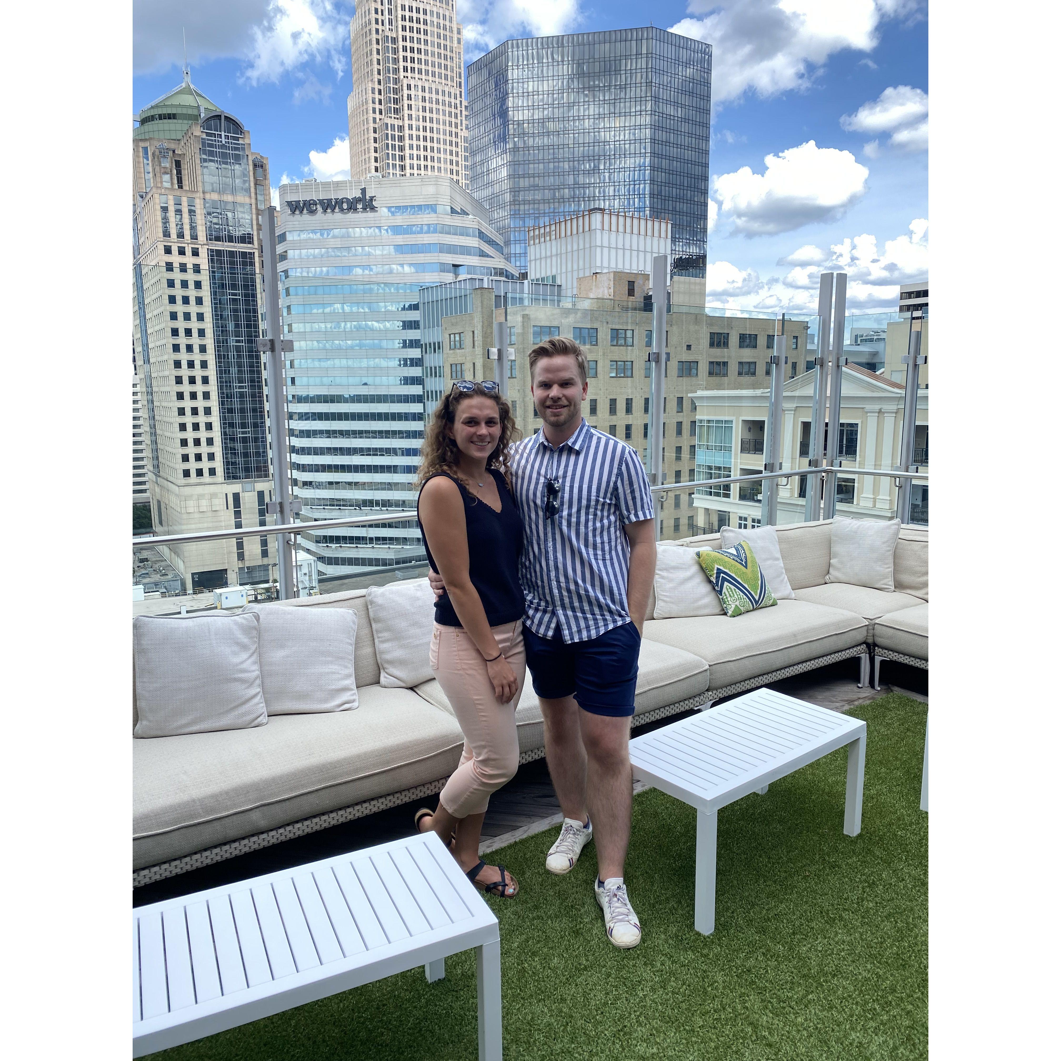 Rooftop at the Kimpton in Charlotte