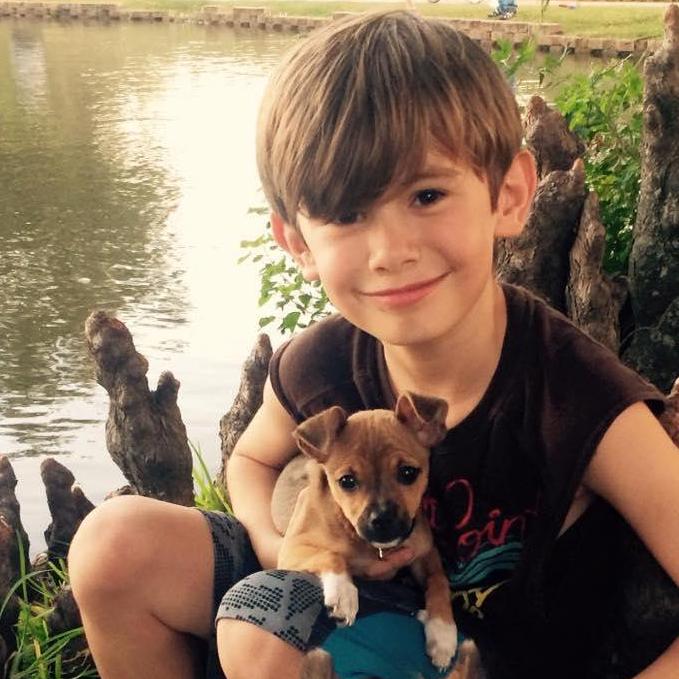Our additional family members that make our lives complete, Boy and His Dog, 2016