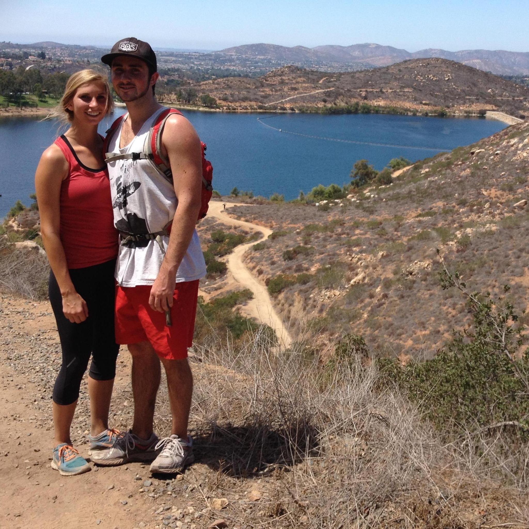 August 2014 - Hiking Mt. Woodson in Poway, CA
