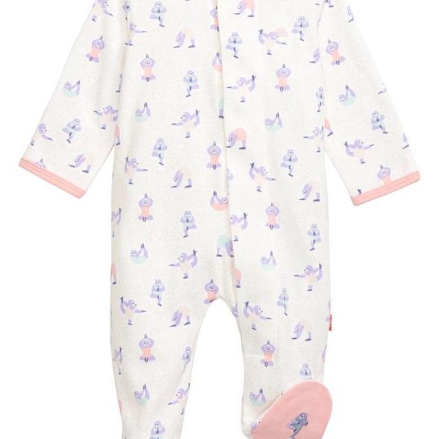 Zen Sloth Organic Cotton Footie