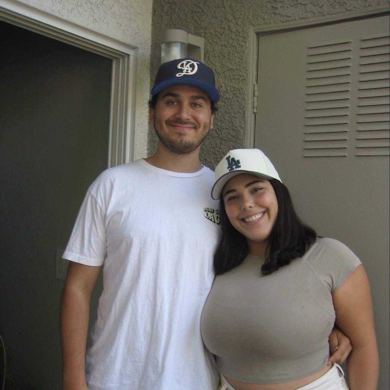 First Los Angeles Dodgers game together - Fall 2024