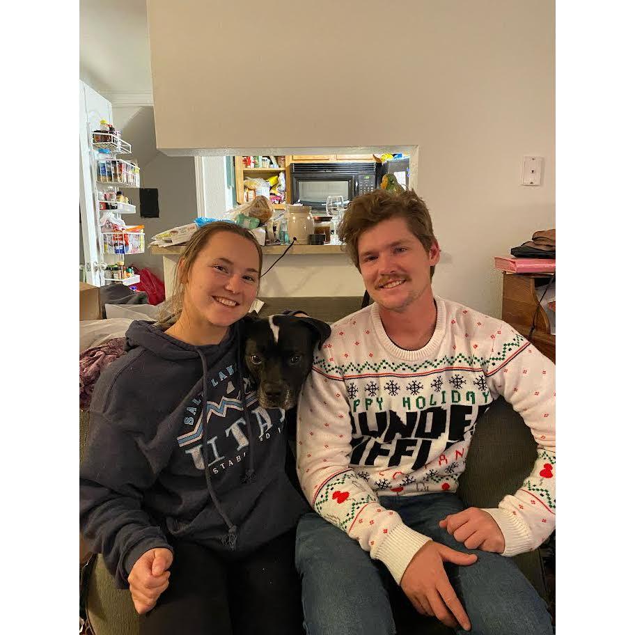 First Christmas with sweet Topher