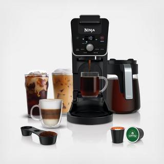 DualBrew Drip Coffee Maker and Compatible with K-Cup Pods, 12-Cup