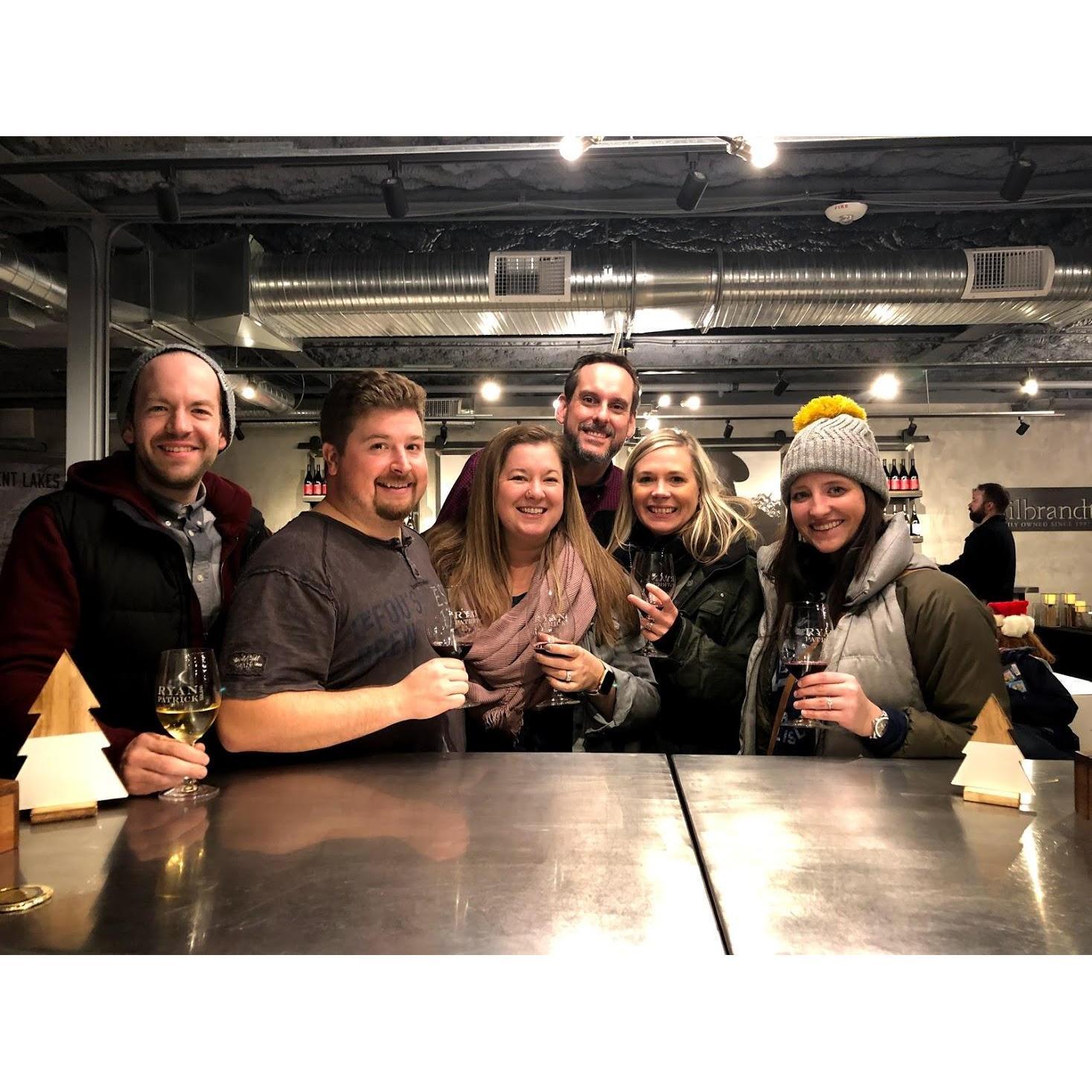 Wine tasting in Leavenworth