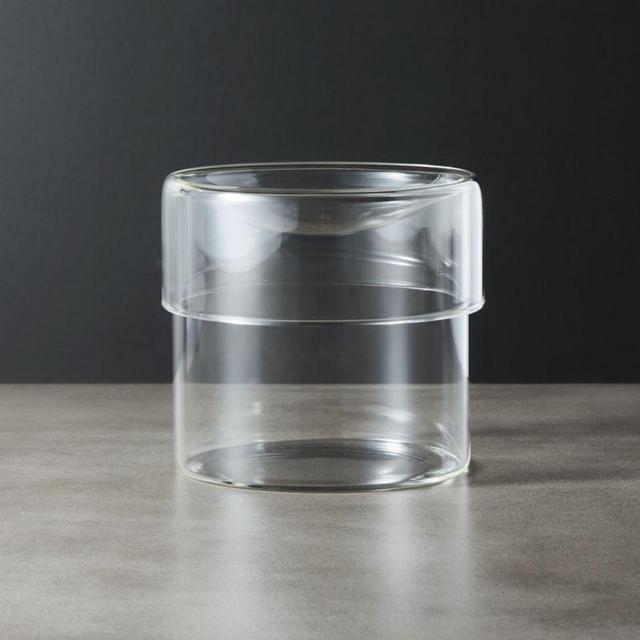 Dawson Small Round Glass Canister