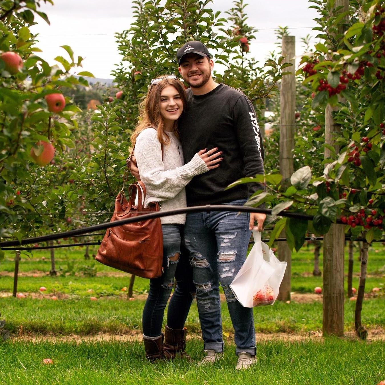 | October 2018 | Aaron took Jess apple and pumpkin picking in Allentown for her birthday!