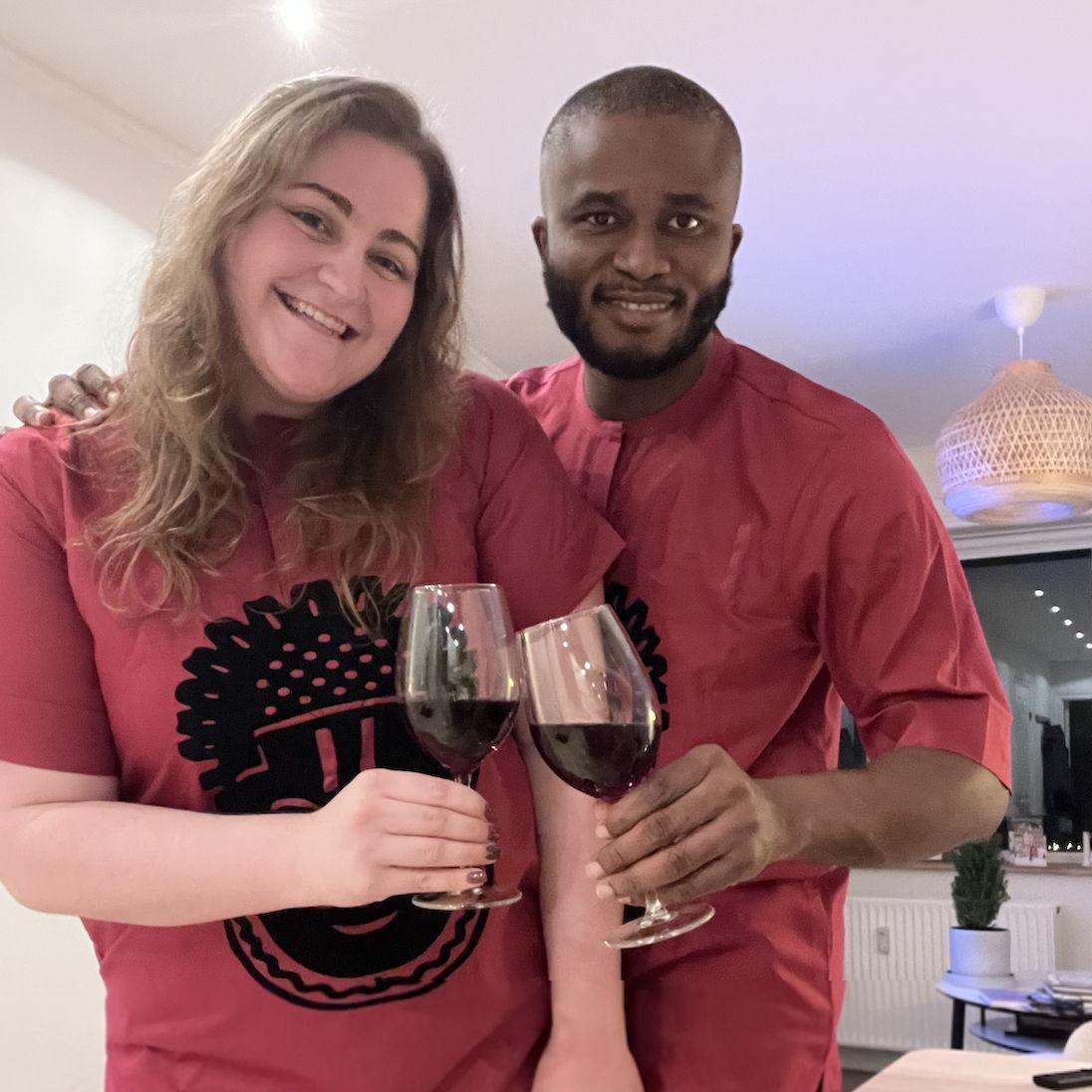 Ivi'edo na t'ie Oghogho vb' Osaretin. Cheers to culture.