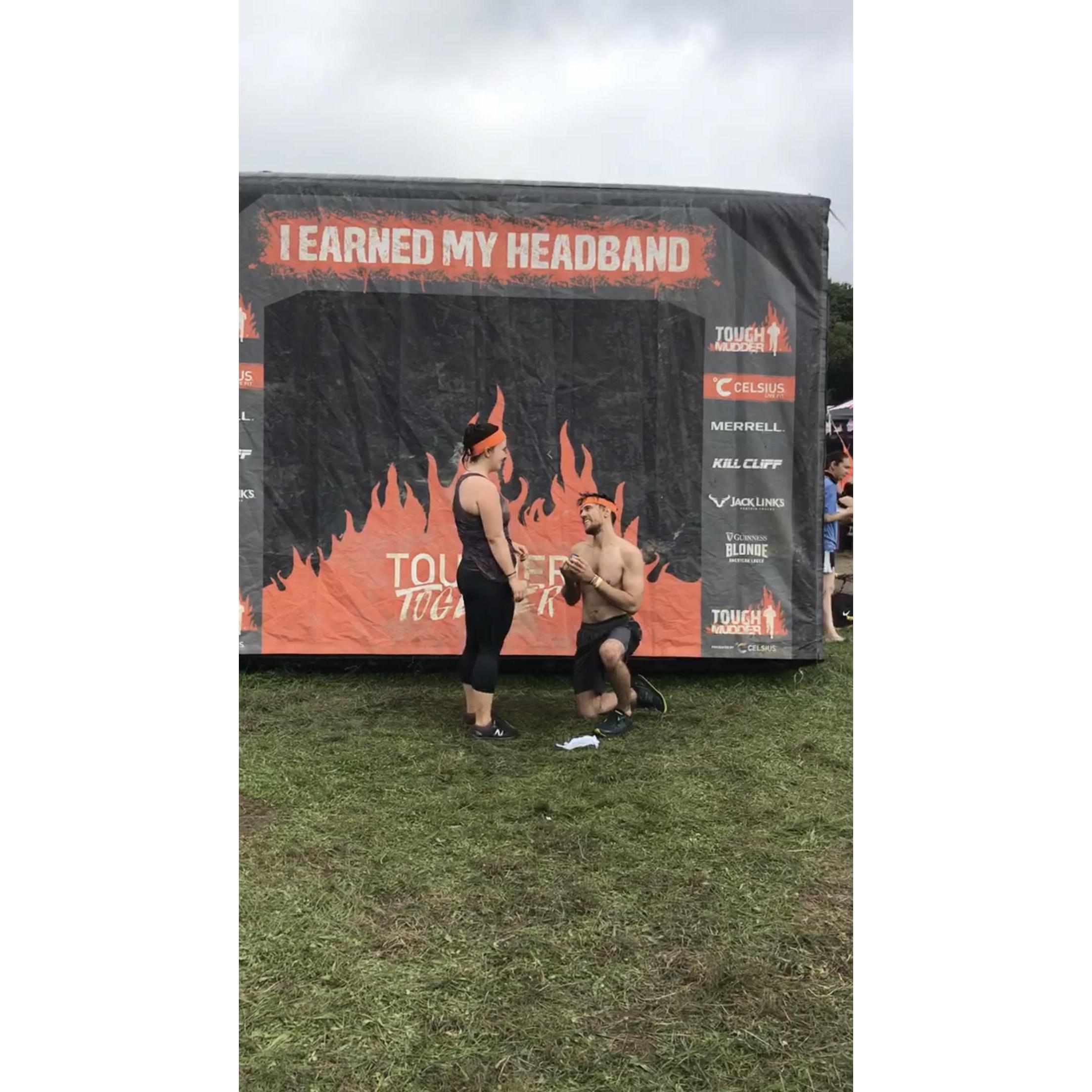 10 mile tough mudder and the Yes Day! 10/7/18