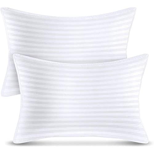 Utopia Bedding Bed Pillows (2-Pack) - Premium Plush Pillows for Sleeping - Queen Size 20 x 28 Inches - Cotton Pillows for Side, Stomach and Back Sleeper