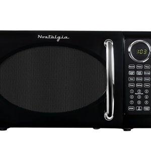 Nostalgia Microwave Oven - Black